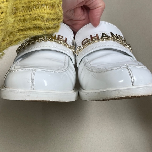 Women’s White Loafers - Picture 11 of 14